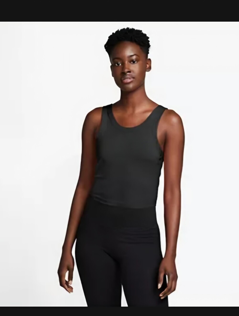 Nike One XL NWT Fitted Dri-fit Cropped Tank Top